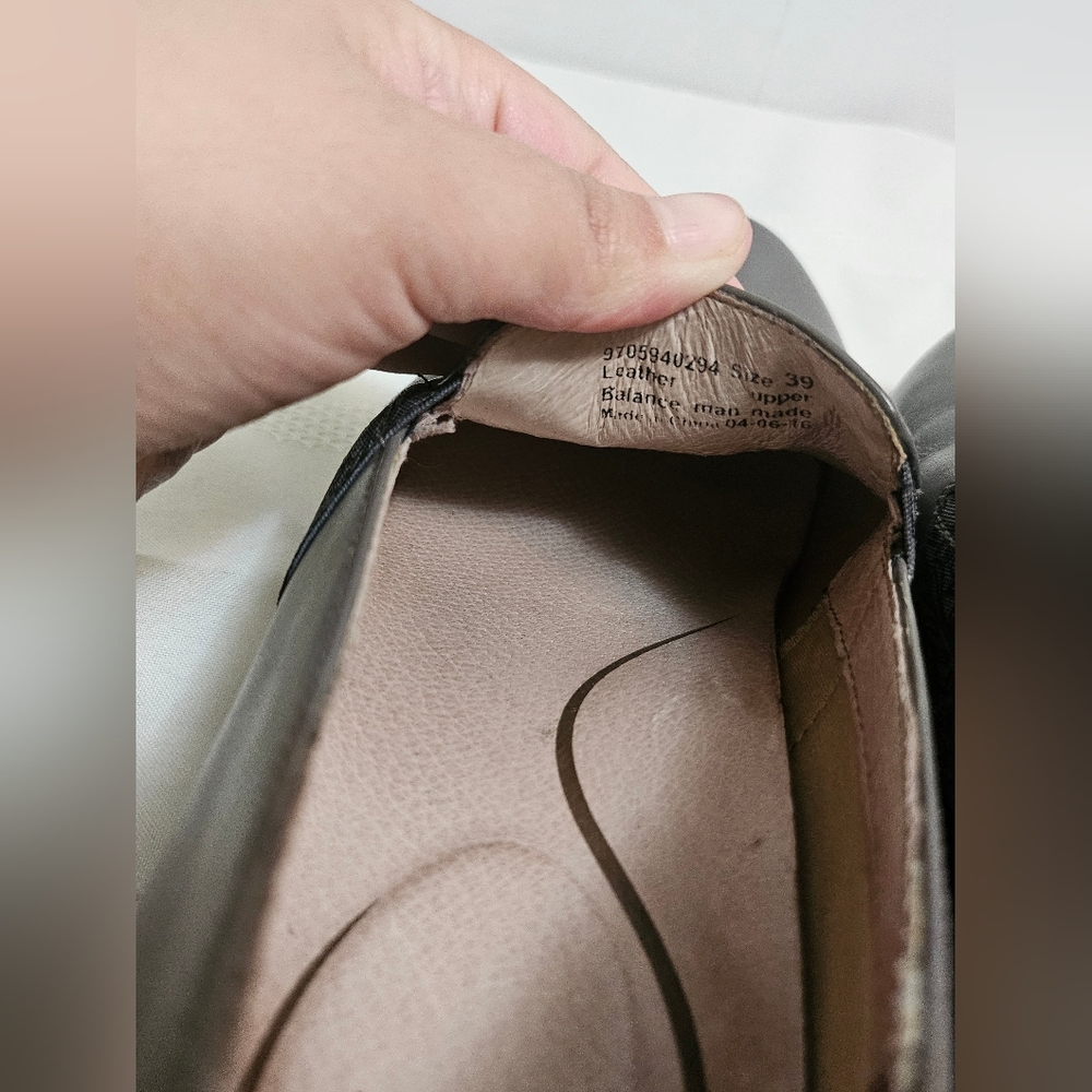 Dansko Jessica Women's Clog Size 39(Us 8.5-9 ) Gray Leather Slip On Wedge Shoes - Picture 5 of 10